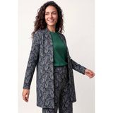 Miss Etam Lange vest met print - donkerblauw