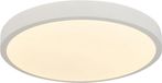 Brilliant Slimline LED applique et plafonnier 49cm sable/blanc