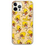 ERT GROUP mobiel telefoonhoesje voor Iphone 12/12 PRO origineel en officieel erkend Looney Tunes patroon Speedy Gonzales 001 aangepast aan de vorm van de mobiele telefoon, hoesje is gemaakt van TPU