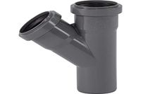Ostendorf HTsafe aftakking DN 50/50 mm 45 graden HT-buis