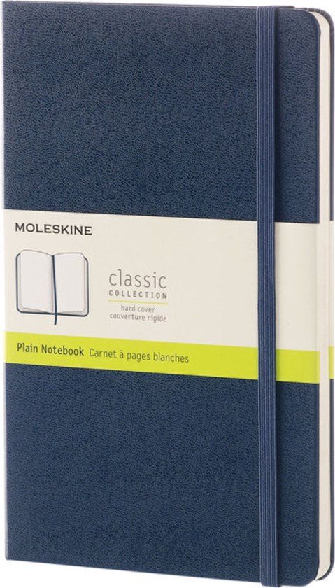 Moleskine Classic Notitieboek - Pocket - Hardcover - Blanco - Saffier Blauw