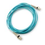 HP AJ837A HPE netwerkkabel LC Multimode (M) voor LC Multimode (M) 15 m glasvezel 50/125 micron OM3 voor HPE 3600, 8/24, 8/8, SN6000, StoreFabric SN6500, SN6610, SN6620C 24, SN650