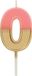 Folat Party Products Folat Kaars Retro Cijfer 0 Roze