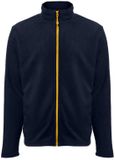 Black & Match IMBRETEX SAS Fleece met rits Black & Match Grizzly Heren XXL Marine/Goud
