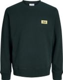 JACK&JONES JJRUSH SWEAT CREW NECK Heren Trui M Scarab
