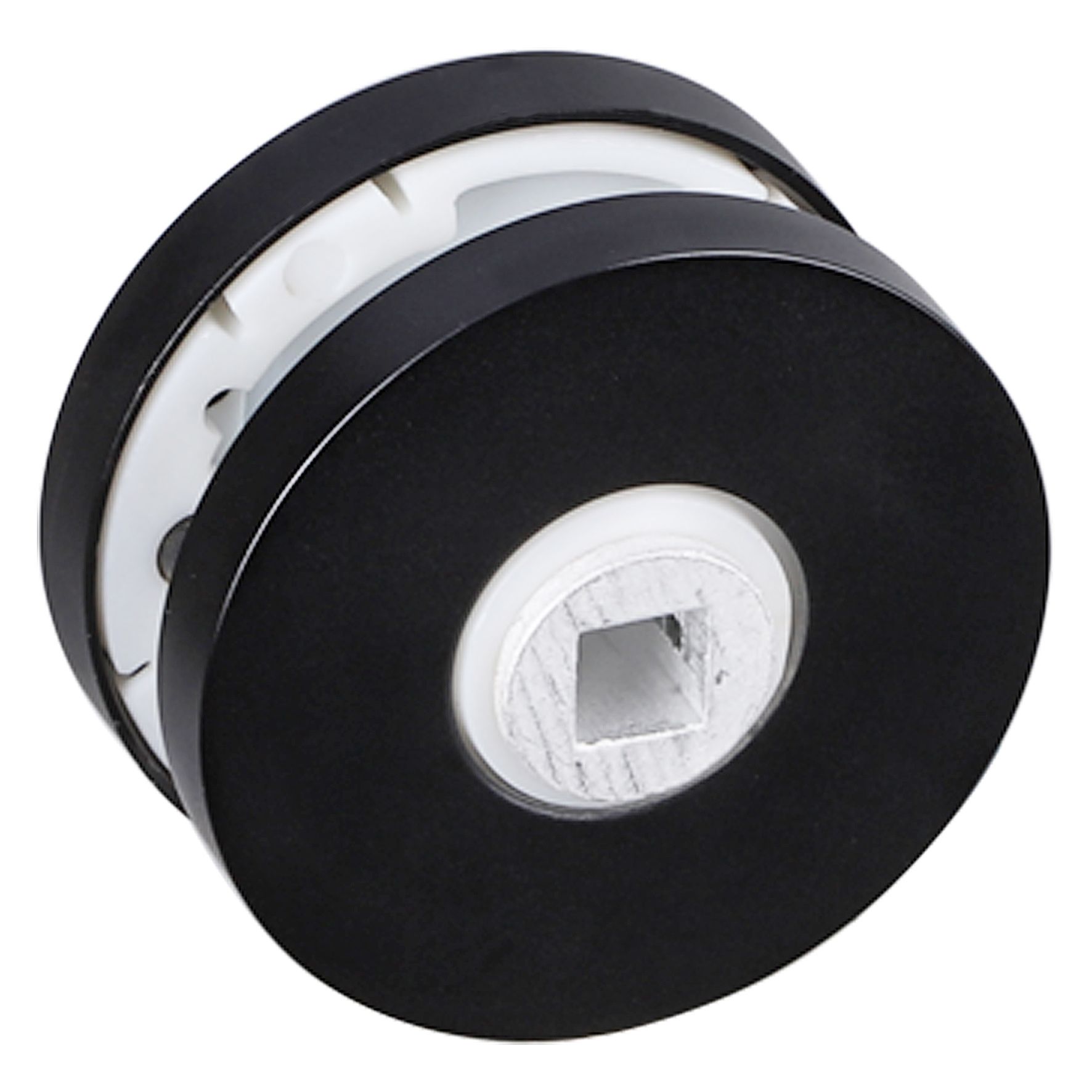 Impresso 2X ROZET ROND VERDEKT ALU/ZW - 8711332176494
