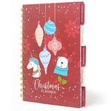 Joeji's Kitchen 2024 Kerst Planner Organizer - A5 formaat notitieboek dagboek voor planning geschenken presenteert kaarten menu - Xmas Binder
