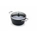 Moneta Armonia braadpan met 2 handgrepen, 20 cm + deksel van roestvrij staal voor elk type kookplaat