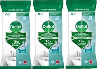 Dettol antibacteriële doekjes multi-oppervlak ocean - 3 x 110 stuks - voordeelverpakking