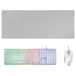 MARS GAMING Mcpxwes Wit Toetsenbord met Muis