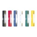 Herlitz 8767402 Binding clip Assorted colours Polypropylene (PP) 150 pieces