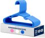 SereneLife Kinderhangers – 20-delige Set Kunststof Hangers voor Baby-, Peuter- & Newborn- Antislip & Ruimtebesparend - Blauw