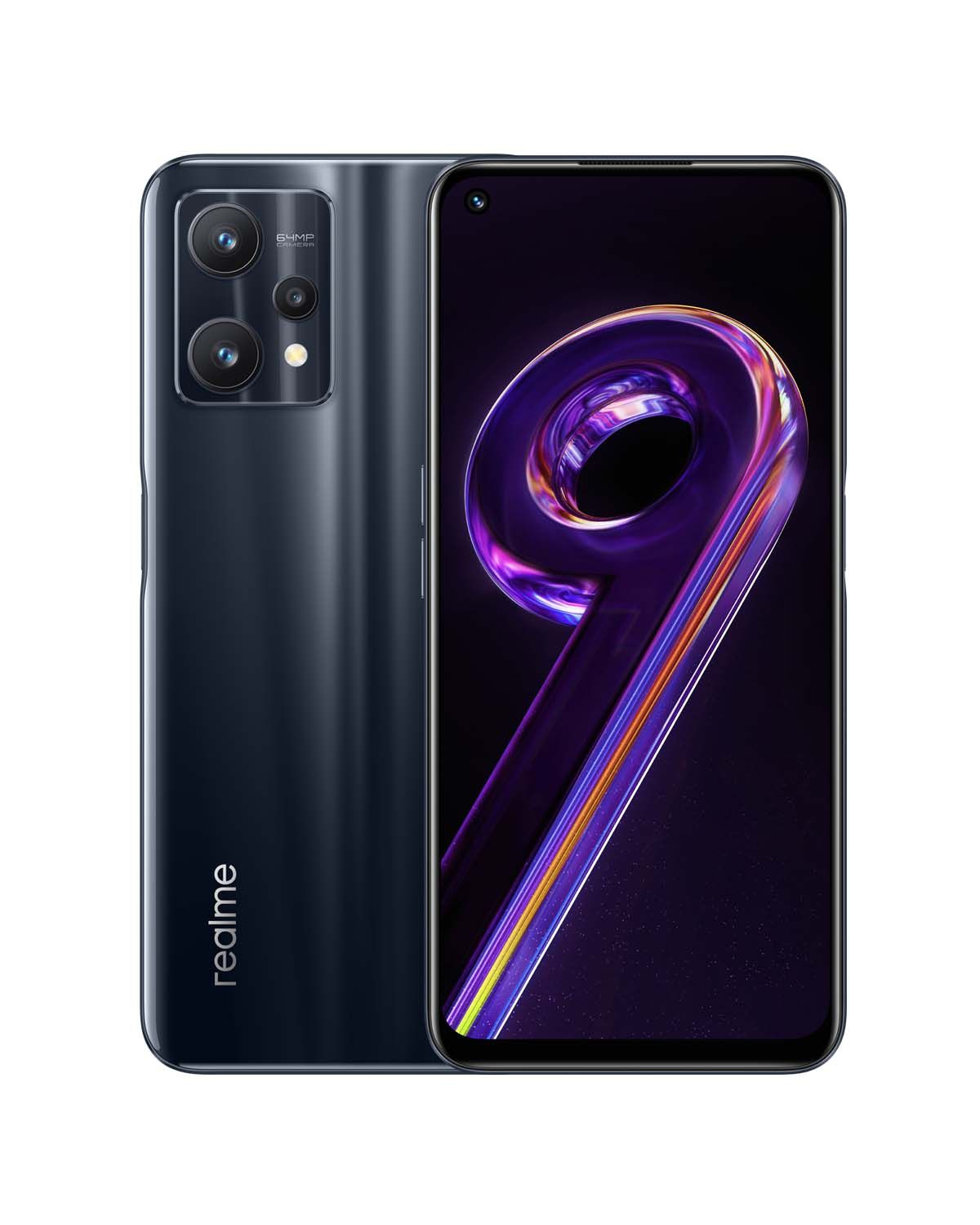 realme 9 Pro Smartphone - Zwart - 5G - 128GB Opslag - 8GB RAM