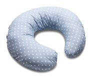 Italbaby coussin d'alimentation à pois, bleu clair, multicolore, taille unique