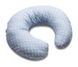 Italbaby coussin d'alimentation à pois, bleu clair, multicolore, taille unique