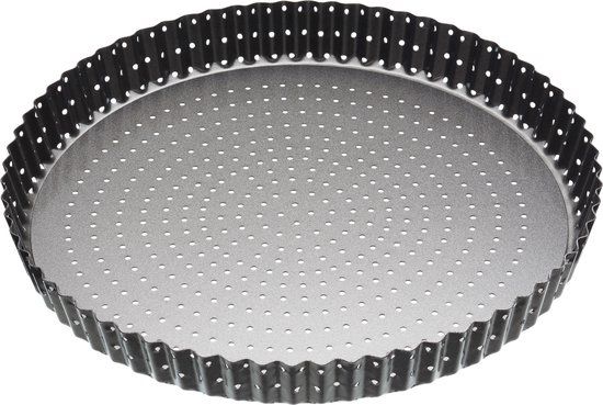 MasterClass Crusty Bake Quichevorm - 28cm - Zwart