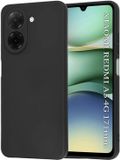 Techsuit Hoesje geschikt voor Xiaomi Redmi A5 171.7mm - Soft Flex Silicone Back Cover - Zwart