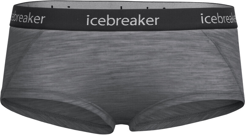 Icebreaker Icebreaker Sprite Hotpants Dames, grijs XL 2023 Base Layer korte onderbroeken