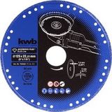 KWB Blue line disque de coupe diamant pour métal - Ø 125 x 1,4 mm