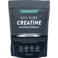 Holland & Barrett 1+1 gratis 100% Puur Creatine Monohydraat Reisverpakking - 100g