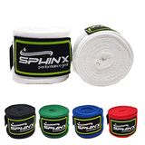 Sphinx Elastische bandage, uniseks, volwassenen, wit, 3,5 m