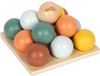 small foot Montessori sorteerspel met ballen