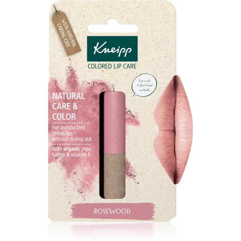 KNEIPP Natural Care & Color Lippenbalsem Rosewood Colored Lip Care - 4.7 G
