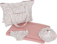 Little Dutch Luiertas pop met accessoires Roze
