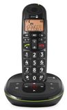 Doro PhoneEasy 105wr DECT-telefoon met antwoordapparaat en nummerherkenning - Zwart