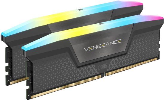 Corsair Vengeance RGB DDR5 16 GB (2 x 8 GB) tot 6000 MHz AMD Intel RAM