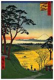 ArtPlaza TW92909 Hiroshige Utagawa - Grandpas Treehouse decoratieve panelen, hout MDF, meerkleurig, 60x90 cm