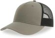 Atlantis Headwear Zion Trucker Pet Grijs / Zwart Polyester Unisex One Size