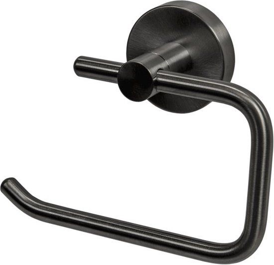 Haceka Kosmos Toiletrolhouder zonder Klep Grafiet Gunmetal