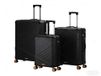 SONGMICS Set van 3 harde koffers met TSA-slot, kofferriem, 4 dubbele wielen | Grote en middelgrote koffer, cabinekoffer, van ABS, met TSA-slot, inclusief riem, M/L/XL, collectie TREVO RLP004B101
