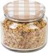 Hega Hogar Weckpot/voorraadpot Classico - 600 ml - Kunststof - Draaideksel - Beige