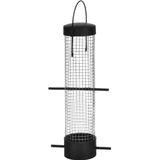 HI Vogelvoerstation van kunststof 28 x 6.2 cm - Zwart