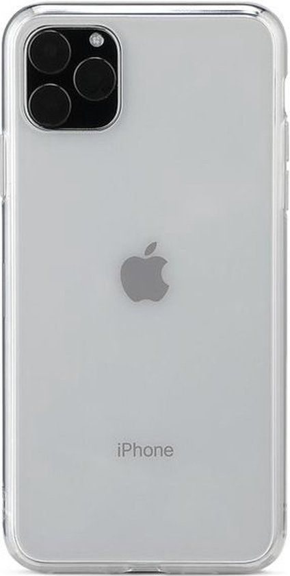 Aiino Glassy Back Cover Transparant TPU voor Apple iPhone 11 Pro Max