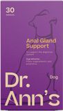 Dr. Ann's Gland Support - Anaalklieren Hond Supplement - 2 x 30 Capsules