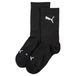 PUMA chaussettes de course Elite crewsokken unisexe, Noir, Taille 39-42