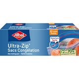 Albal - 20 diepvrieszakken Ultra Zip - Klein model 1L - Ritssluiting - Duurzaam - 70% gerecyclede grondstoffen