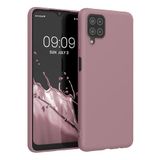kwmobile telefoonhoesje geschikt voor Samsung Galaxy A12 - Hoesje voor smartphone - Back cover in oudroze