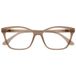 OPULIZE KAT Leesbril - Kattenoog Montuur - Mat Taupe - Heren & Dames - Veerscharnieren - R59-U - +2.50