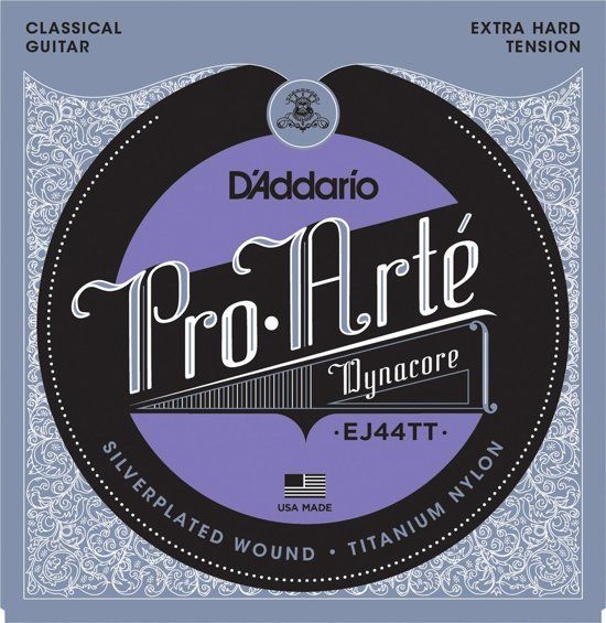 D'ADDARIO EJ44TT ProArte Dynacore Extra-Hard Tension Titanium - Classical Guitar Strings