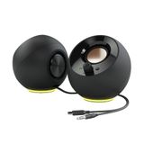 Creative Pebble SE 2.0 Haut-parleurs pour PC/ordinateur portable Noir 4,4W USB-C RVB