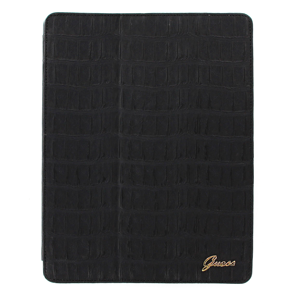 Guess Pliant iPad 2 / 3 / 4 Folio Case Croco Black