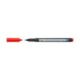 Pentel Pointliner S40 fineliner rood (0,4 mm)