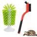 Turtle 2pcs Schildpadborstels met Zuignap - Pour Nettoyer et Exfolier