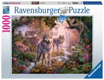 Ravensburger Wolvenfamilie in de zomer Puzzel - 15185 - 14+ jaar