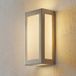 CMD Sensor-LED buiten wandlamp Aqua Rain, roestvrij staal