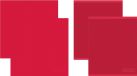 DDDDD 2x theedoek + 2x keukendoek Logo - Red